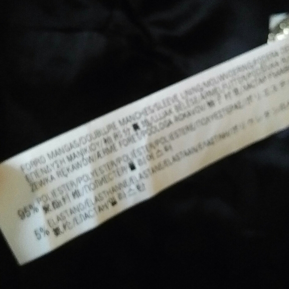 ZARA - Black Puff sleeve single breasted jacket - Picture 7 of 7